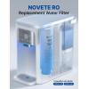 imageNOVETE CRF0ARO Countertop Water Filtration Replacement Filter Reverse Osmosis Filter Cartridge 12 Months Compatible for CRF0AQS CRF1AQS Available at October