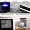 imageNOVETE Portable Countertop Dishwashers Compact Dishwashers with 5 L Builtin Water Tank ampamp Inlet Hose 5 Washing Programs Baby Care AirDry Function and LED Light for Small ApartmentsDishwasher