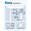 imageNOVETE Under Sink Water Filter System Upgraded 30000 Gallons NSFANSI 42 ampamp 372 Certified Reduces 99 Chlorine Lead PFOAPFOS Bad Taste ampamp Odor Direct Connect to Kitchen Faucet UWF1APC BlackWhite