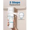 imageNOVETE Water Filter Replacement for UnderSink Filtration System UWF0A Series Upgraded 30000 Gallons Reduce Chlorine White  1 PackWhite