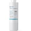 imageNOVETE Water Filter Replacement for UnderSink Filtration System UWF0A Series Upgraded 30000 Gallons Reduce Chlorine White  1 PackWhite